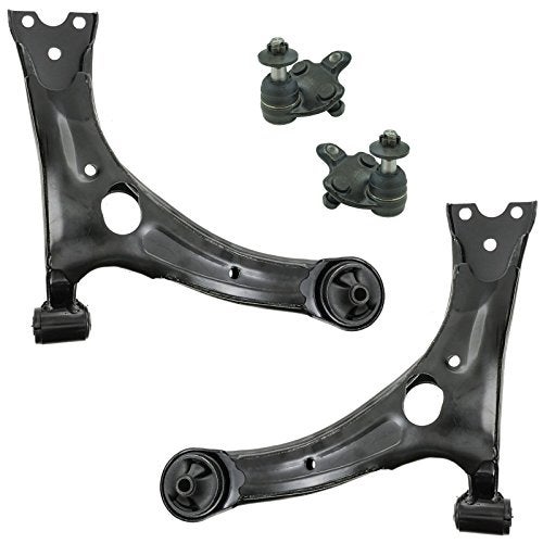 TRQ Front Control Arm with Ball Joint Set Compatible with 2004-2009 Toyota Prius - Image 1