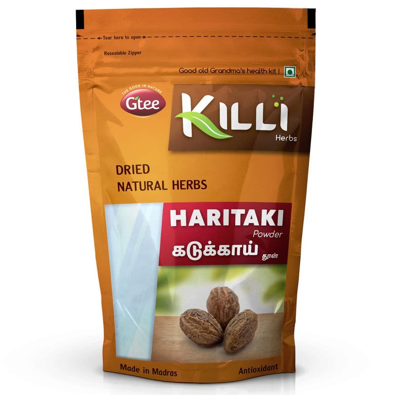 KILLI Haritaki Kadukkai Myrobalan Karakkaya Terminalia chebula Harad Powder 100g - Image 3