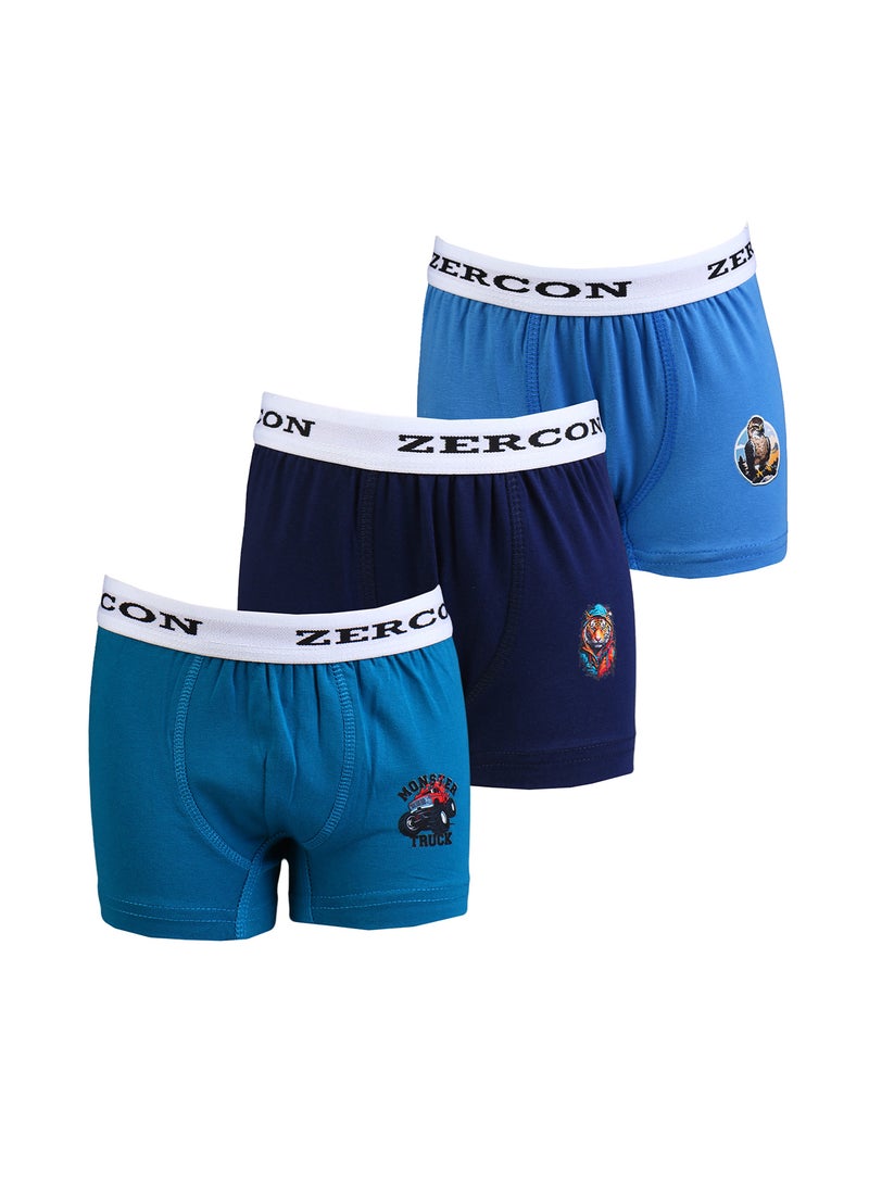 زيركون مجموعة مكونة من ثلاث بوكسرات اولادي - 11023 - Image 1