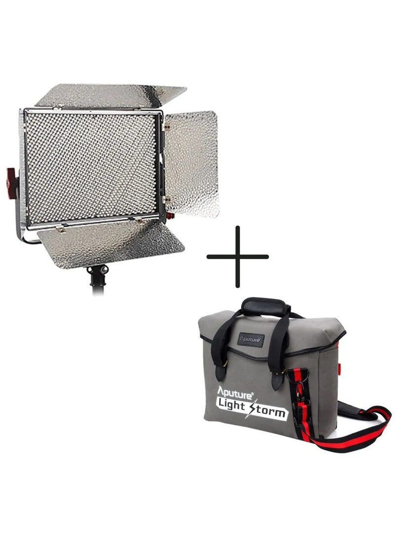 Aputure Aputure Light Storm LS 1c LED Light with Light Storm Messenger Bag Combo  - Image 1