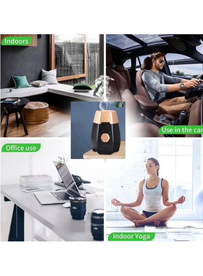 ELTRAZONE Hexagon Electric Bakhoor Oud Incense Burner - Image 4