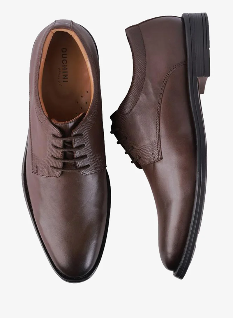 DUCHINI Men Lace-Up Derby Shoes
