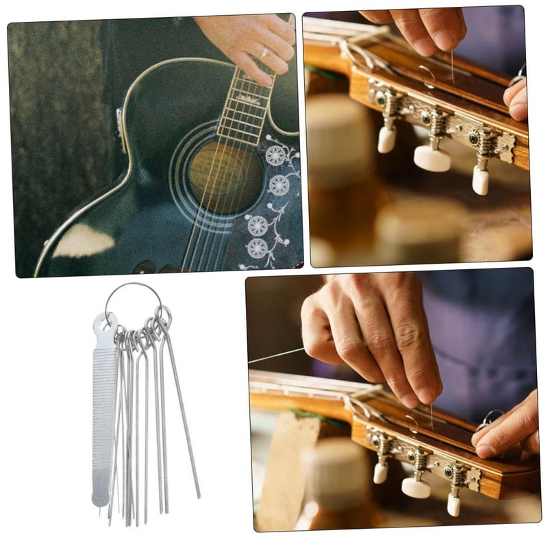 2 Sets Luthier Tool Kit for Guitar Nut and Saddle Slotting Precision Filing Electric Guitar Repair - Image 5