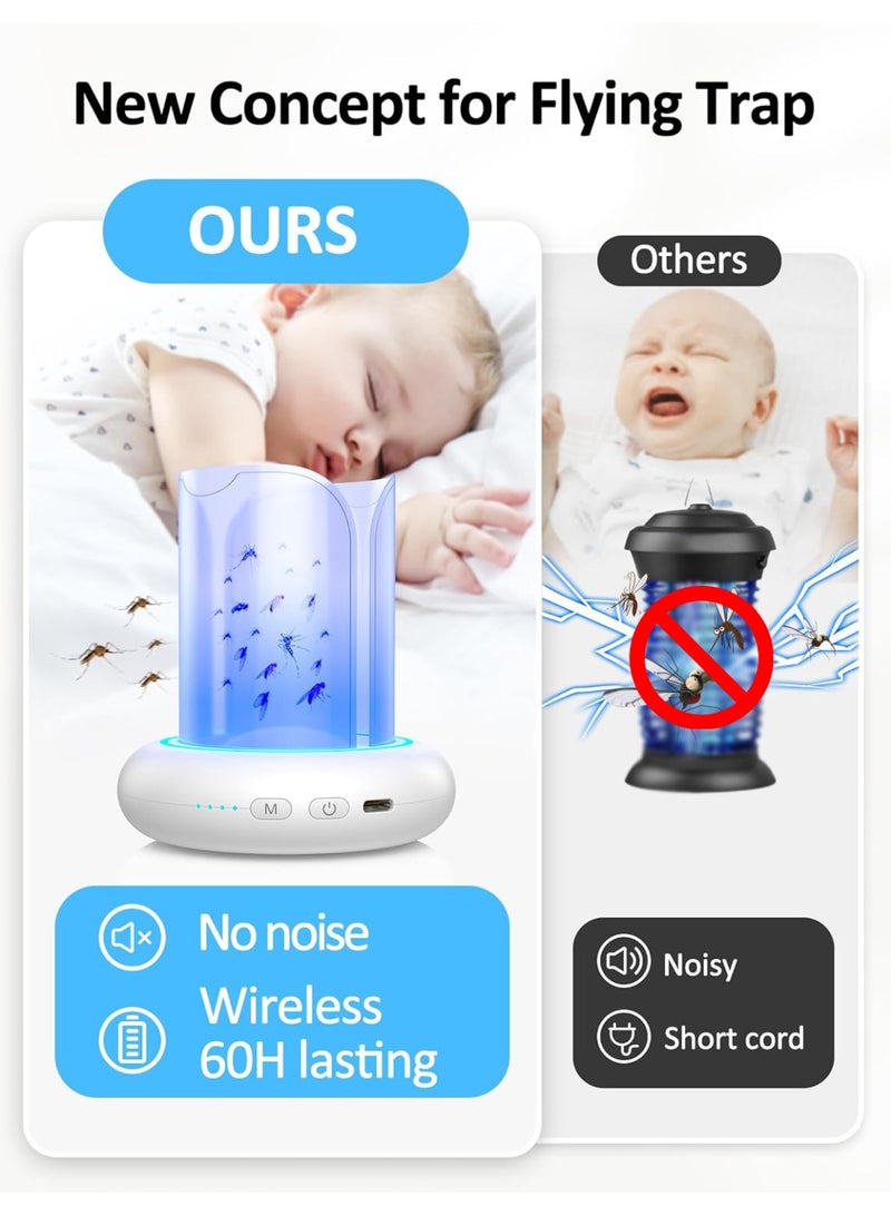 Nariele Mosquito Killer Lamp Insect Repellent Mute Electric Insect Trap Rechargeable Outdoor and Indoor Use Mosquito Killer Repellent - Image 4
