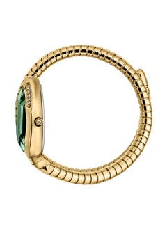 Just Cavalli ساعة يد نسائية بيضاوية الشكل من الفولاذ المقاوم للصدأ JC1L223M0035 - 22 مم  - Image 2