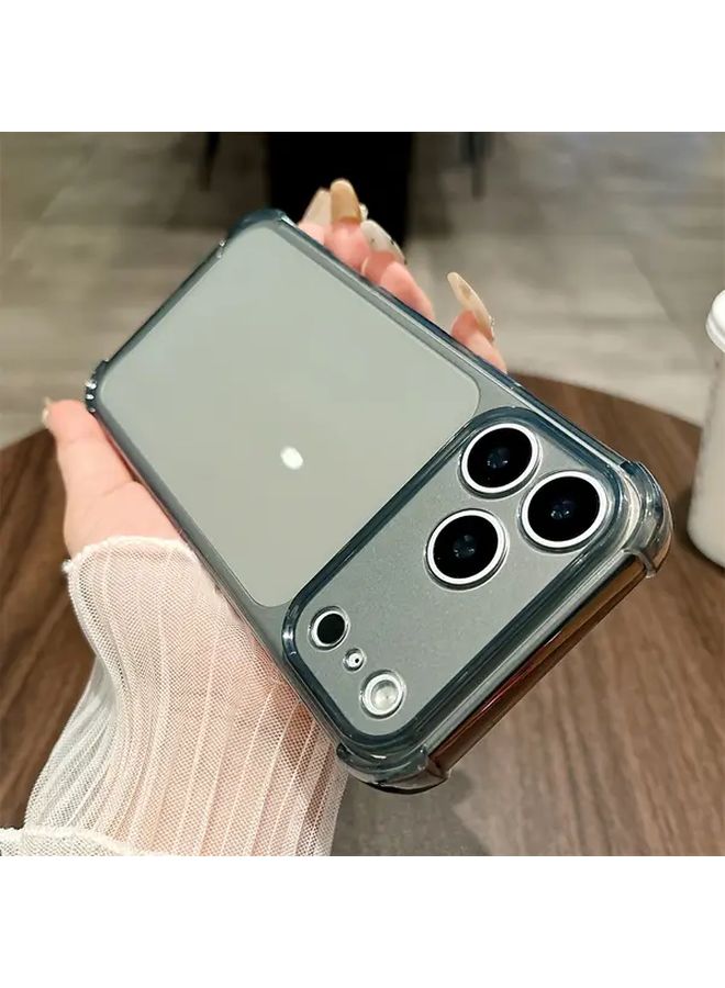 حافظة هاتف شفافة مضادة للصدمات مع شحن لاسلكي مغناطيسي لـ iPhone 17 Pro - Image 4