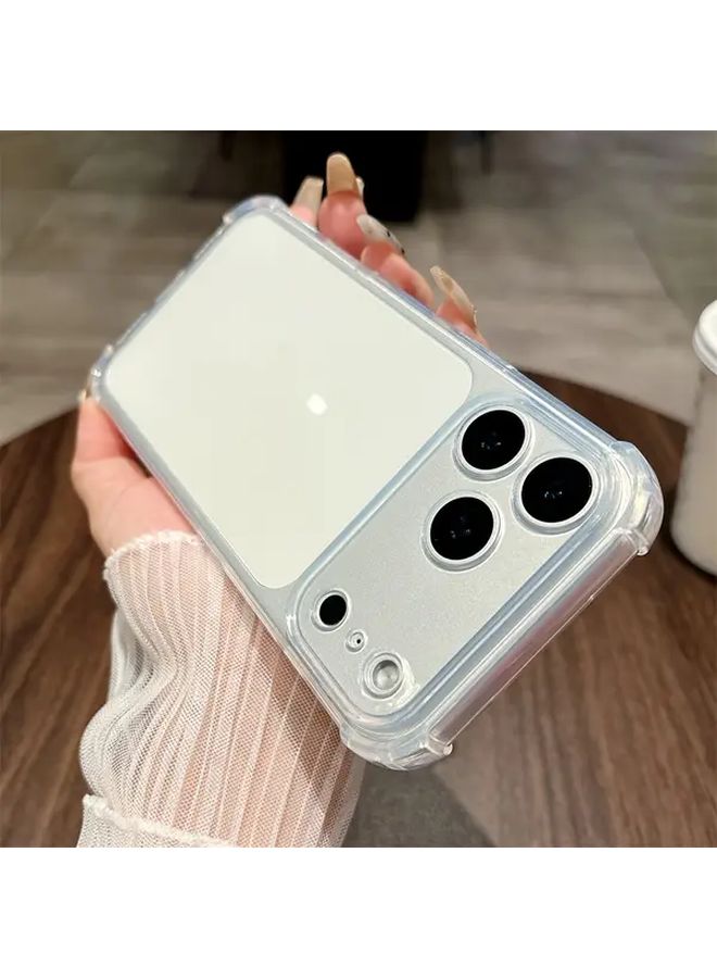 حافظة هاتف شفافة مضادة للصدمات مع شحن لاسلكي مغناطيسي لـ iPhone 17 Pro - Image 3