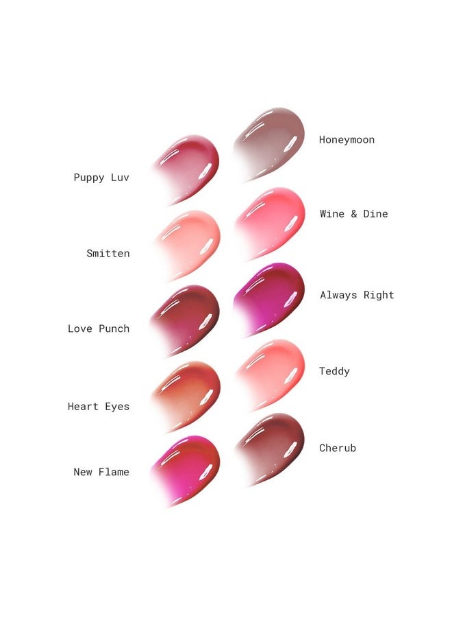 The Crème Shop The Creme Shop'S Ultramoisturizing, 12Hr+ Longlasting Glossy Lip Stain Sunflower Seed Oil & Glycerin Infused For Soft, Hydrated Lips Smitten  - Image 3