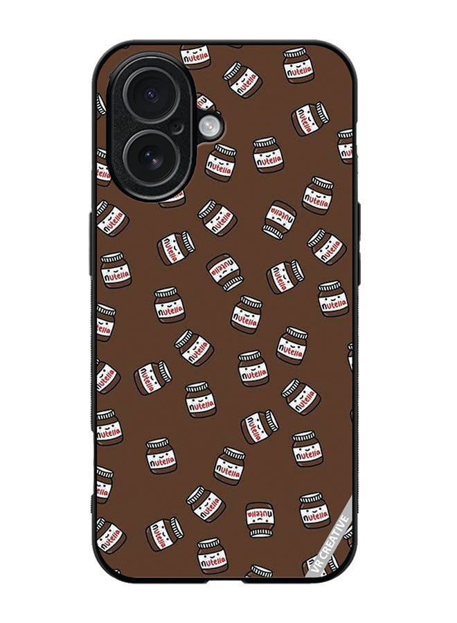 Protective Case Cover For Apple iPhone 17 Nutella Design Multicolour