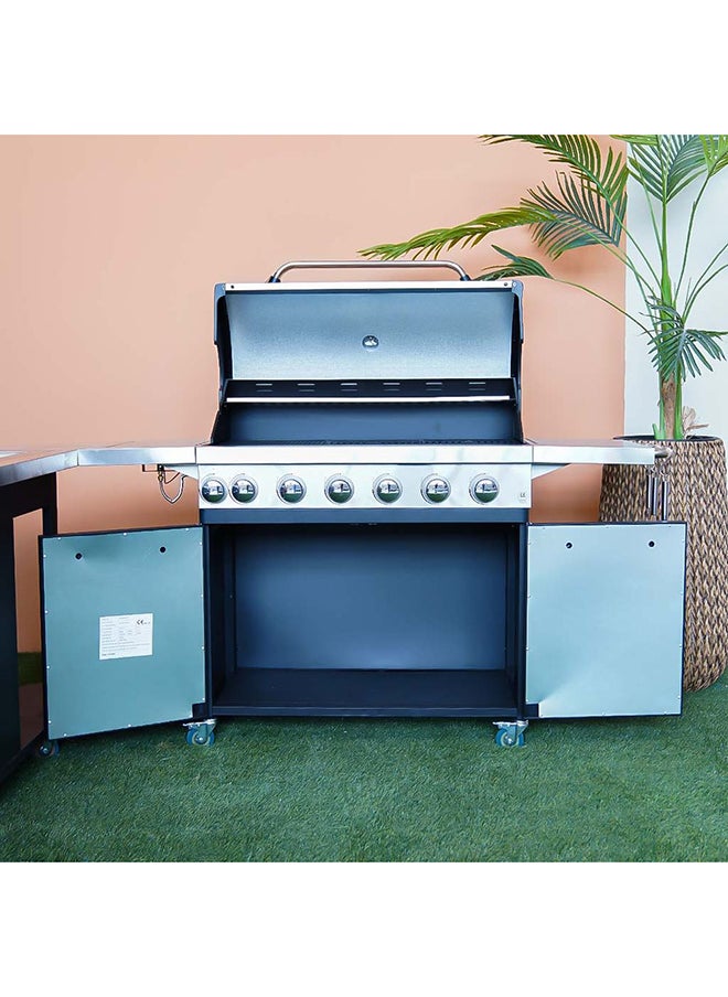 Inferno Ignite Series Bbq Kitchen Outdoor Kitchen Independent Design Of Components 6 Main Burners And One Side Burner - Black - pzsku/ZE91BCC9E817D3F8D2408Z/45/_/1726845320/dc9cfe32-12f0-419c-93ef-8034116f11d3