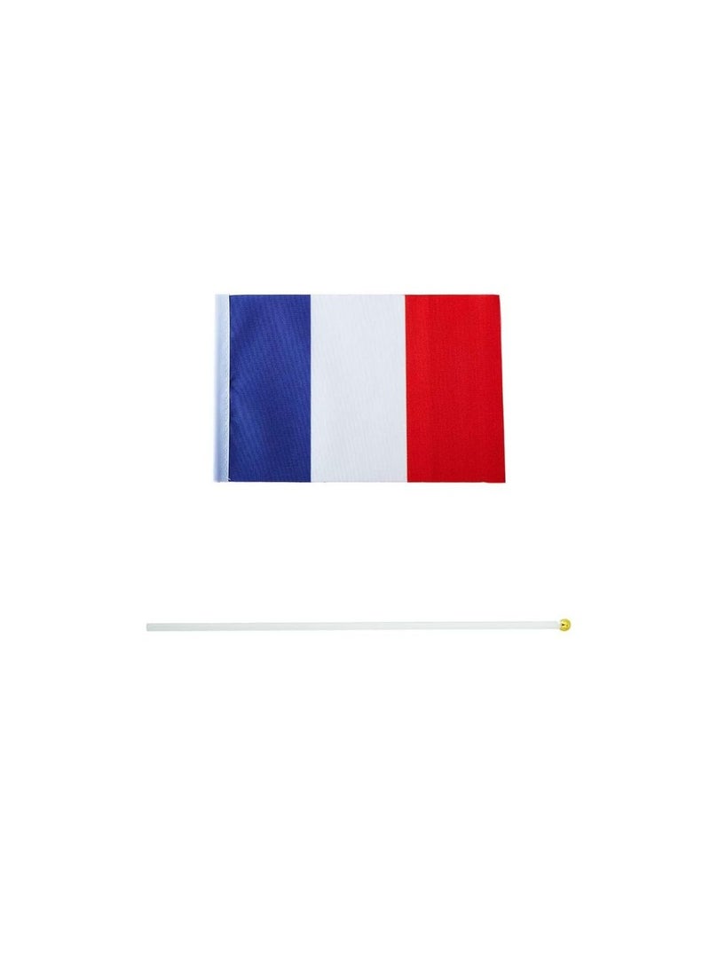 PRINTSHOP4ME Set Of 10 Hand-Held Mini Country Flags-Perfect For Parades-Festivals And Party Decorations-Party Favors And Event Supplies  - Image 2