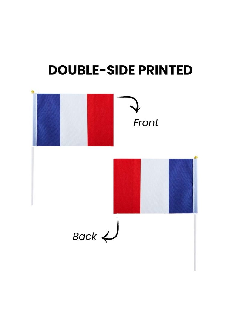 PRINTSHOP4ME Set Of 10 Hand-Held Mini Country Flags-Perfect For Parades-Festivals And Party Decorations-Party Favors And Event Supplies  - Image 5