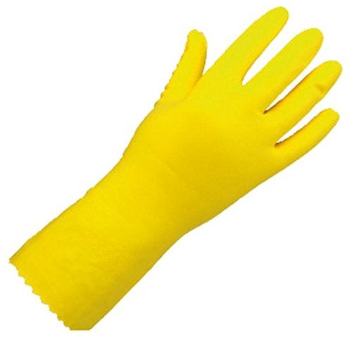 Tools-4-All Surf Rubber Hand Gloves Yellow Pack of 3 Pair 