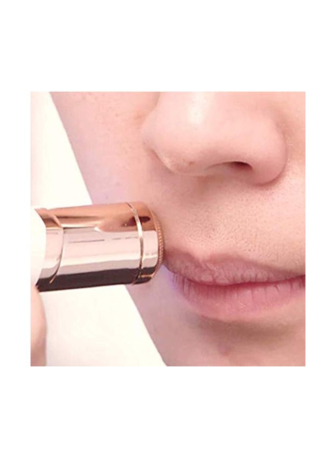 NIBEMINENT Facial Hair Remover Rose Gold/White - Image 2