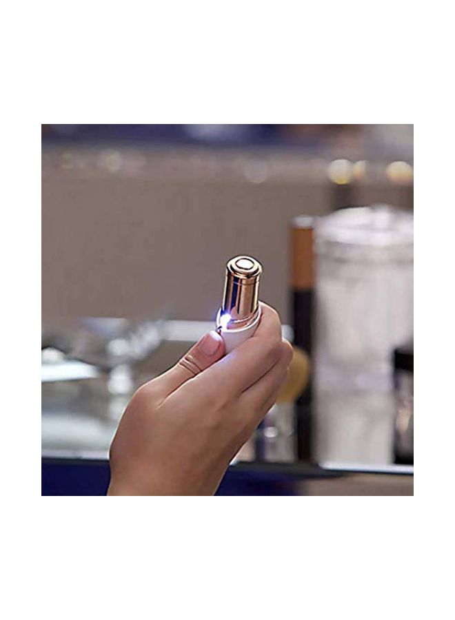 NIBEMINENT Facial Hair Remover Rose Gold/White - Image 3