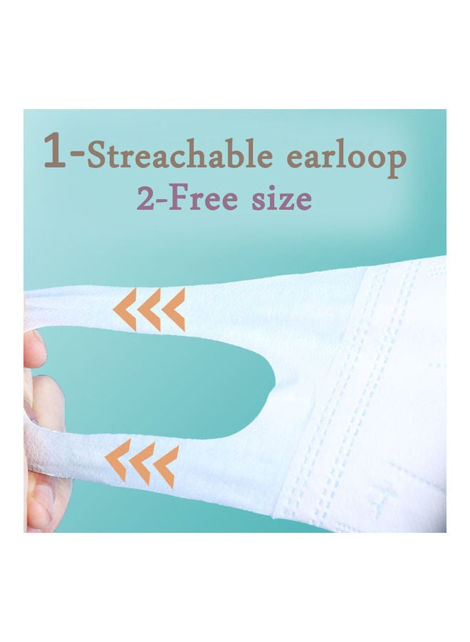 NIBEMINENT 50-Piece 3D Face Mask - Image 5