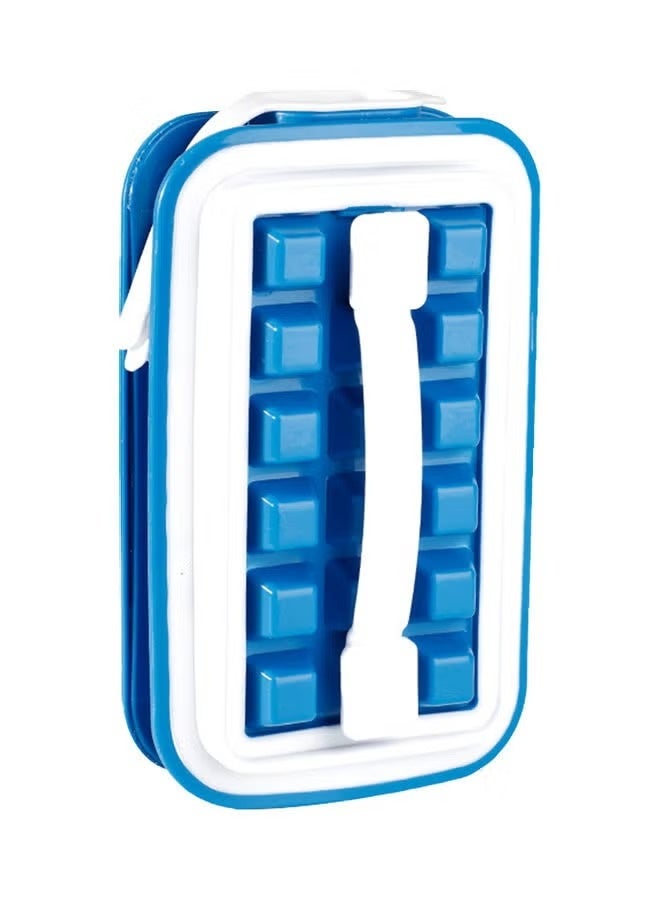 18 piece Ice Cube Trays Ice Cube Mold Bucket Light blue 22x5x13.5cm  - Image 1
