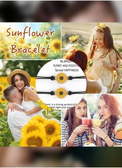 Peachjoy Gifts Basket for Women - Sunflower Gift Box Set Contains 13 Items Inspirational Gift,Get Well Soon Gifts Basket ,Relaxing Spa Care Package for Women Friendship,Friend Gifts for Women  - Image 5