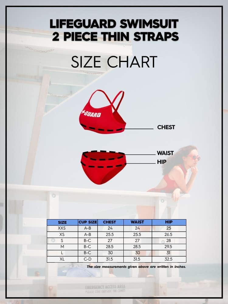 BLARIX Womens Guard Swimsuit 2 Piece - Image 4