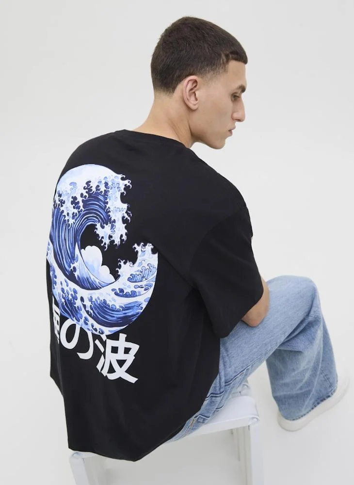 JACK & JONES Jorfuji Crew Neck T-Shirt