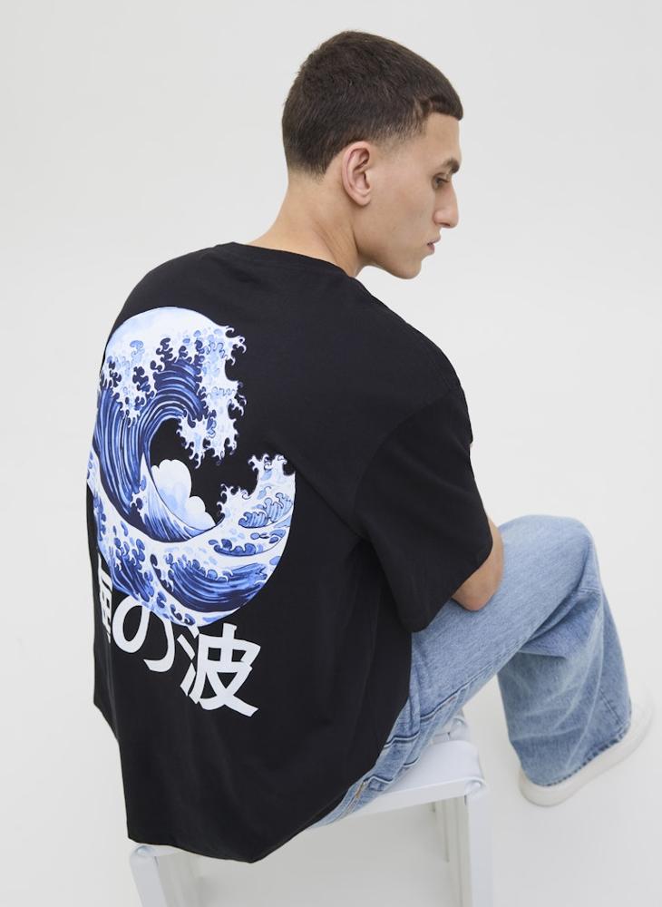 JACK & JONES Jorfuji Crew Neck T-Shirt  - Image 3