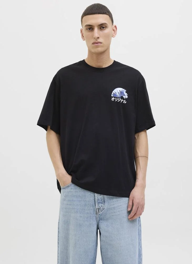 JACK & JONES Jorfuji Crew Neck T-Shirt