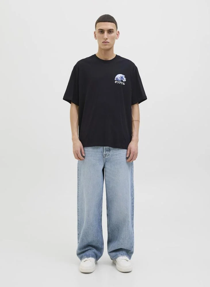 JACK & JONES Jorfuji Crew Neck T-Shirt