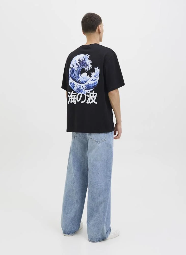 JACK & JONES Jorfuji Crew Neck T-Shirt