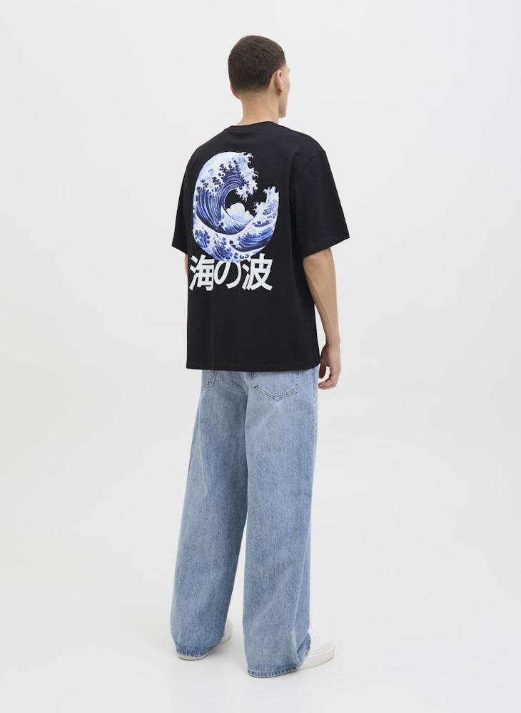 JACK & JONES Jorfuji Crew Neck T-Shirt  - Image 2
