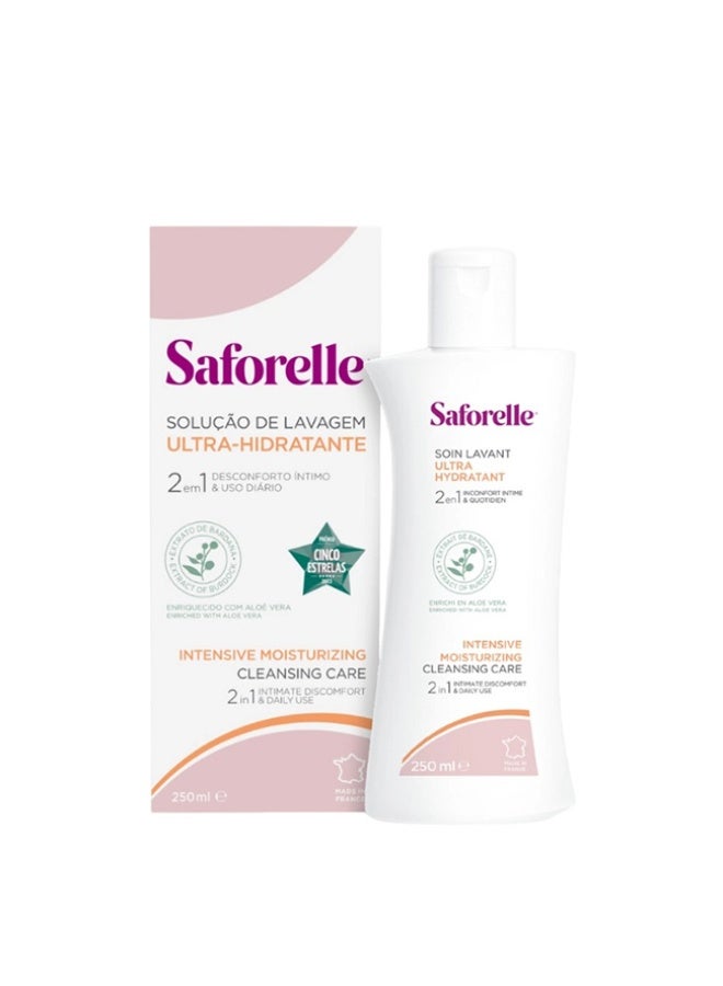 Saforelle Intensive Moisturizing Cleansing Care 2-in-1 250ml - Image 1