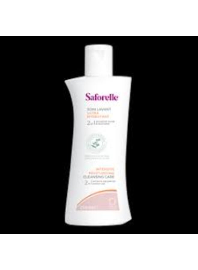 Saforelle Intensive Moisturizing Cleansing Care 2-in-1 250ml - Image 2