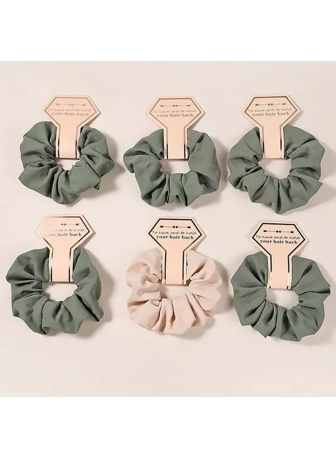 Green White Satin Garter Set Wedding Bride Squad Lingerie Gift - Image 1