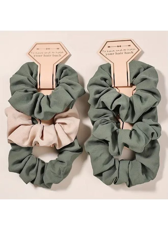 Green White Satin Garter Set Wedding Bride Squad Lingerie Gift - Image 3