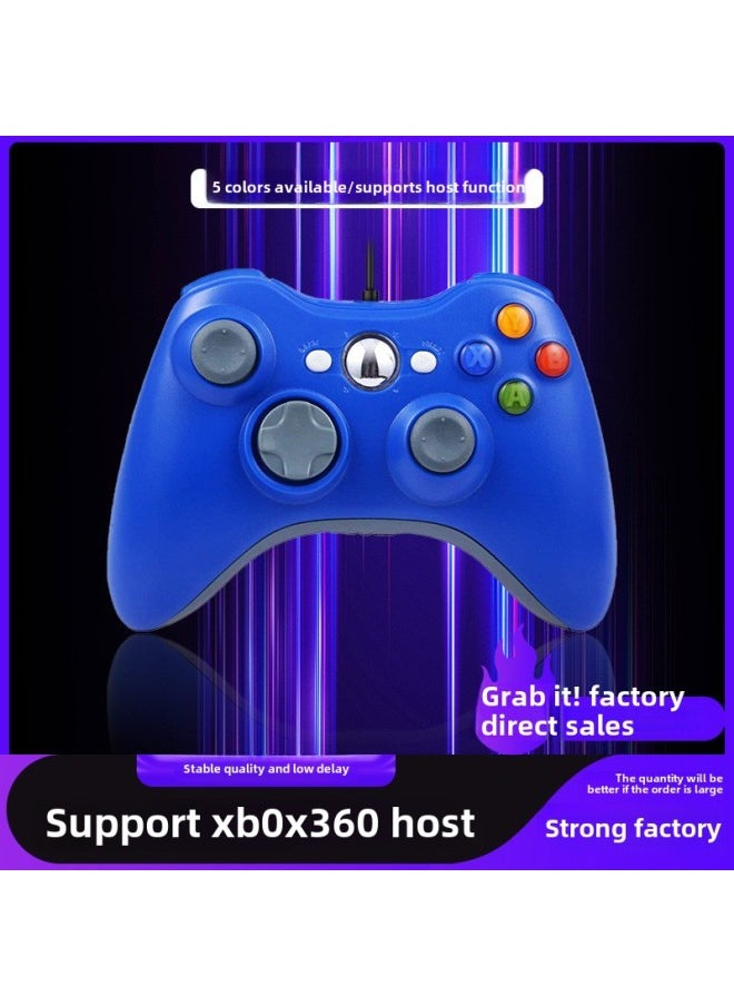 Generic XBOX360 Wired All-in-one Laptop Switch Gamepad Drive-free USB Interface P3.-Product Color:Ice And Snow White [with Color Box*supports Pc+360 Host]  - Image 5