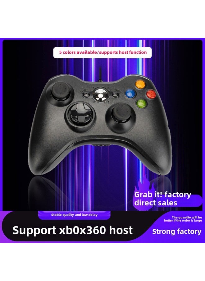 Generic XBOX360 Wired All-in-one Laptop Switch Gamepad Drive-free USB Interface P3.-Product Color:Ice And Snow White [with Color Box*supports Pc+360 Host]  - Image 3