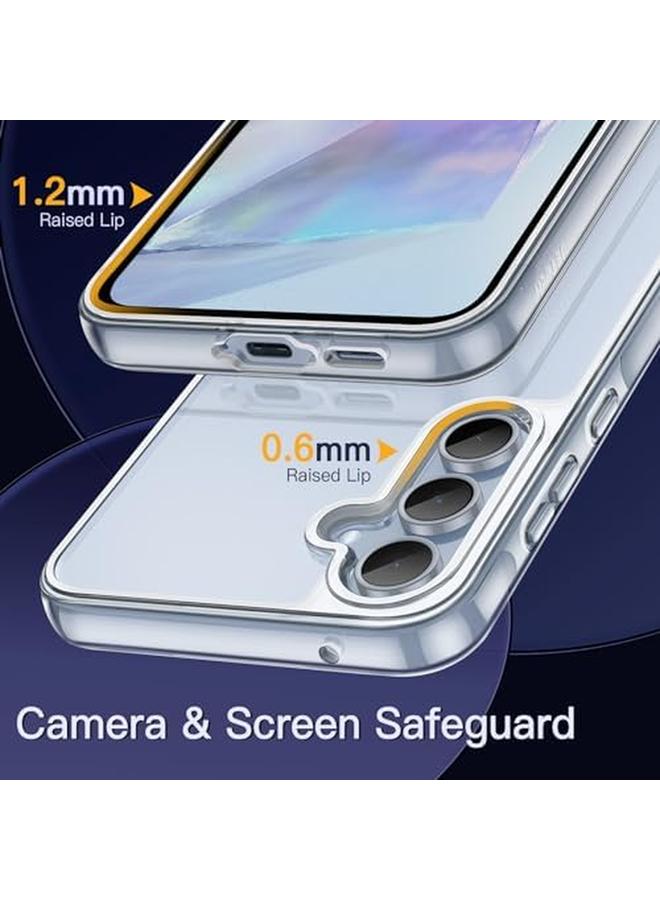 Jetech Case For Samsung Galaxy A55 5G Non Yellowing Shockproof Bumper Protective Phone Cover Anti Scratch Hard Pc Back Clear - Image 5