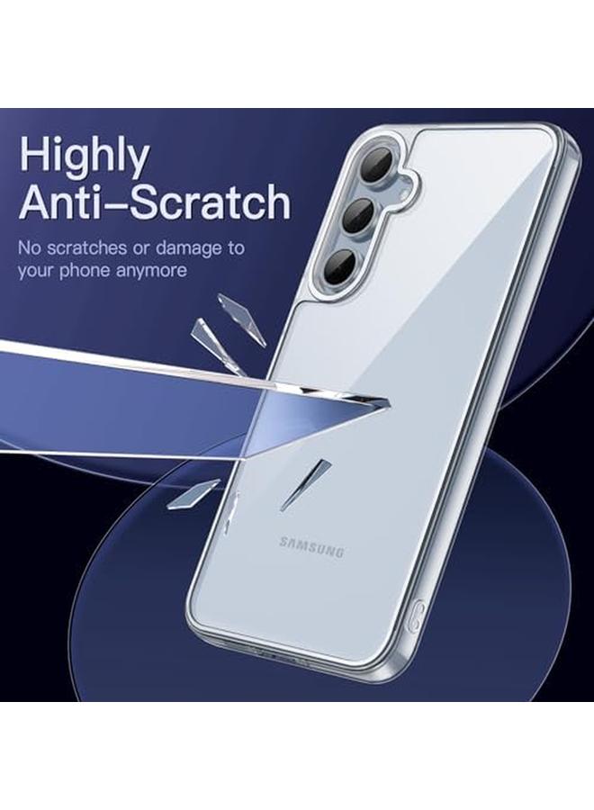 Jetech Case For Samsung Galaxy A55 5G Non Yellowing Shockproof Bumper Protective Phone Cover Anti Scratch Hard Pc Back Clear - Image 4