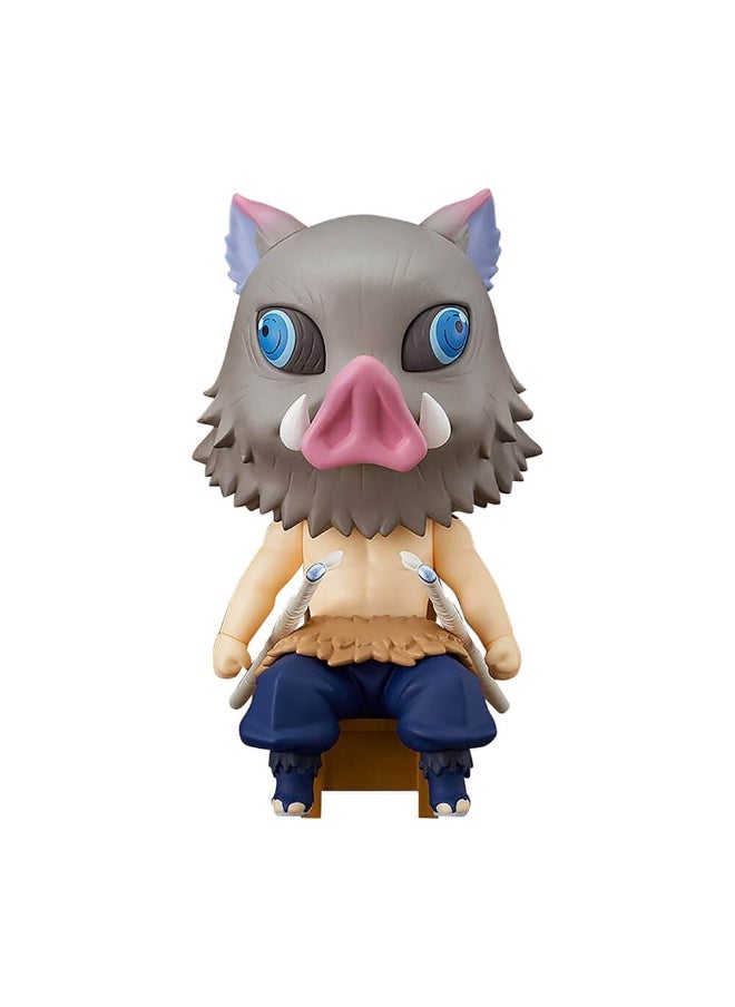 GOOD SMILE COMPANY Good Smile Demon Slayer Nendoroid Swacchao Inosuke Hashibira Figure (9 Cm)  - Image 1
