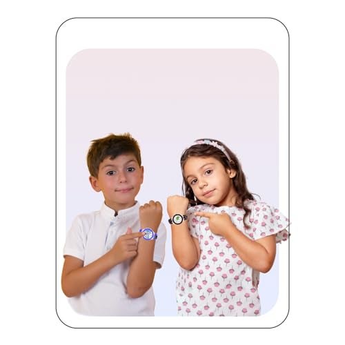 SPIKY Analog Watch For Kids Combo (Black & Blue) | 3D Cartoon | 7 Multicolor LED Luminous Lights with Silicone Strap | Best Birthday Gift | Analogue Wrist Watches For Boys & Girls | Age 3-10 Yrs | Pack of 2 - Image 4