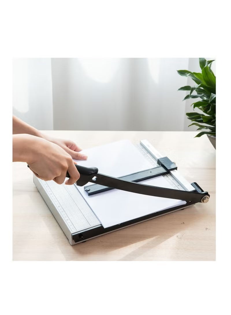 Deli A4 Size Metal Base Paper Trimmer With Handle - Image 2
