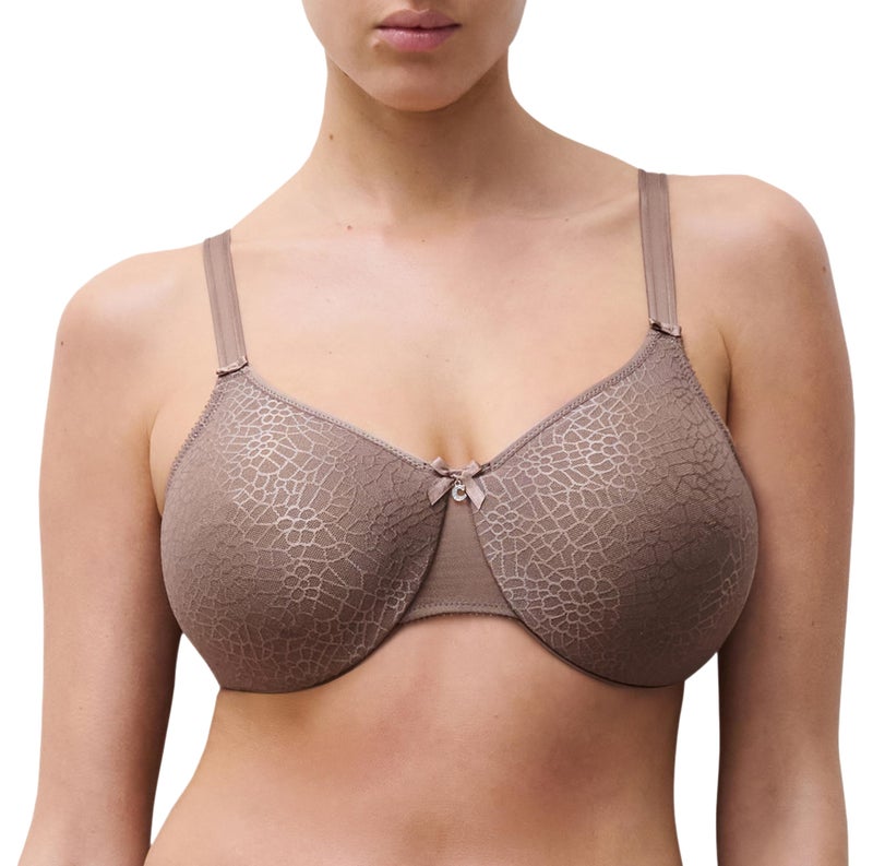 Chantelle Womens C Magnifique Seamless Unlined Minimizer Hazelnut 32D