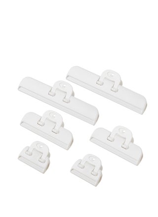 Chip Clips Bag Clips, Food Heavy Duty Snack Bags and Large for Storage, Bread Bags, (6 Pcs, White) - pzsku/ZE91CFF6D4107353F217AZ/45/_/1704867850/2ae3660a-e56c-4757-a64a-248aa548cff4