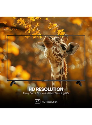 32 Inch Smart LED TV | HD 1366 x 768 Resolution | Android TV with Wi-Fi & DLNA | Quad-Core Processor | 16W Speaker Power | 2x HDMI, 2x USB | Netflix, YouTube, Shahid NTV3200SLED / NTV3200SLED4 Black - view 4