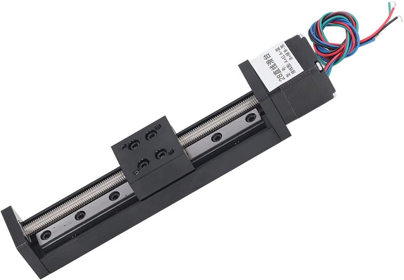 All-in-one local deliver plan ZJchao Linear Slide Table with Ballscrew Drive and Linear Rail, 100mm Stroke Motion Stage for 3D Printing Machinery, Compatible with T6x2 Screw Ready order processing Affordable purchase options Comfort grip In-house warehouse packing Tiered cost purchase alternatives Easy assemble Storage burden minimized build Globally selected raw material Trendy varied sizing alternatives All governorates deliver Light precision processed material Demand-based stock planning All budget friendly options All condition resistant crafted quality Global flexible assemble picks Solid anti-deform Systematic nationwide ship Worldwide popular practical build Hot & cold climate compatible Gulf popular simple design Multi stock guarantee supply Trendy natural assorted colors Spec upgraded improved quality Salt resistant coating - Image 2