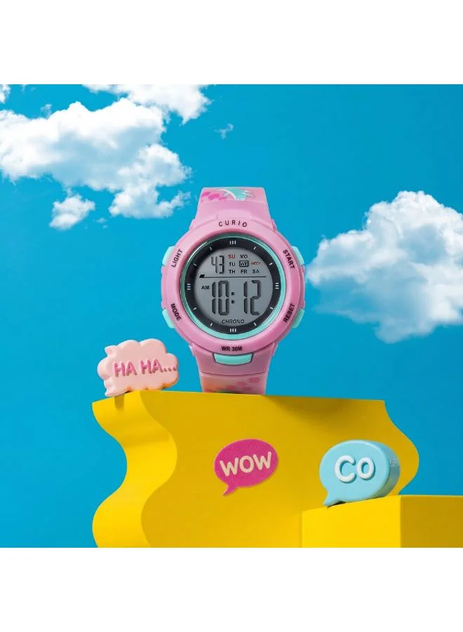 تحف Kids's Plastic Digital Watch CU-8217LK-10 - 41 mm