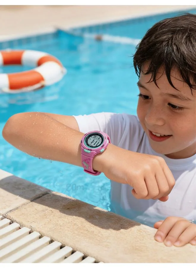 Curio  Kids's Plastic Digital Watch CU-8217LK-10 - 41 mm  | Best Price UAE