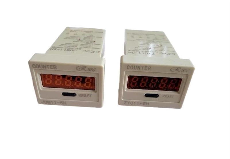 5 Digit Display Digital Counter JDM11-5H ZYC11-5H Counter Power Failure Memory(Voltage Count 12V) - Image 2