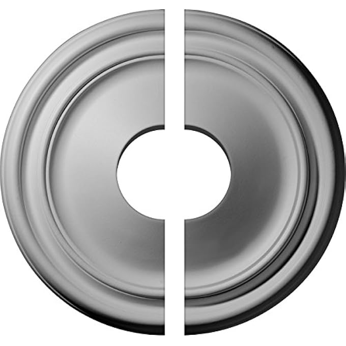 CM12RE2-03500 REECE CEILING MEDALLION, 12"OD X 3 1/2"ID X 1 3/4"P (FITS CANOPIES UP TO 3 1/2"), FACTORY PRIMED - Image 2