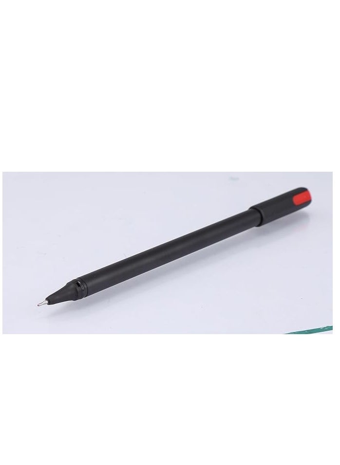 Pentonic Pentonic Gel Pen Dispenser | Tip Size 0.6 mm | Click Off Mechanism With Black Matte Finish Body | Quick Dry, Waterproof Ink For Smooth Writing Experience | 70 Blue, 20 Black & 10 Red Ink, Pack Of 100  - Image 4