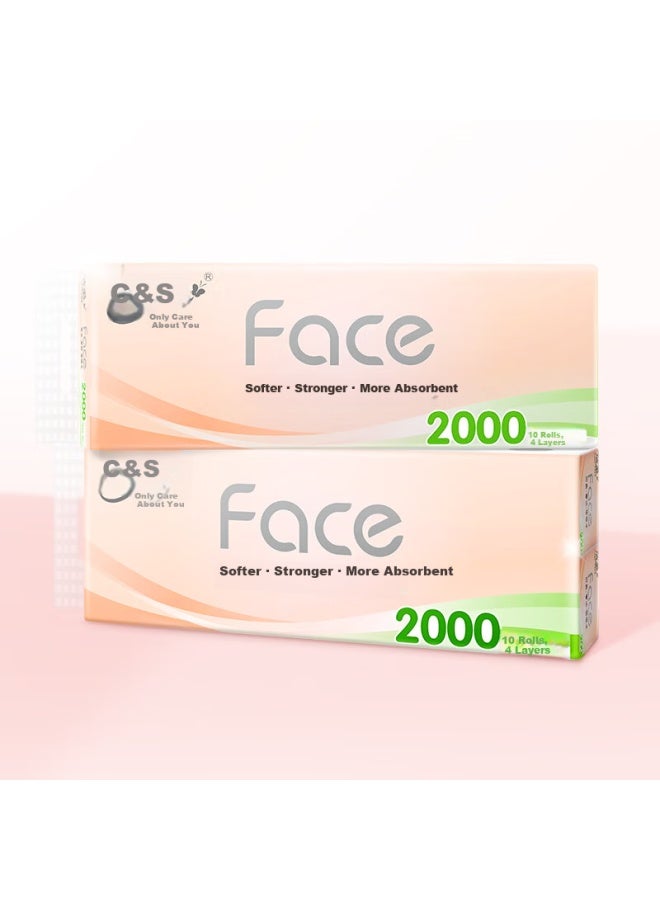 Clean And Soft C&s Core Roll Paper Pink Face 4-ply 200g 10 Rolls Pj214-60r Single Pack - Image 5